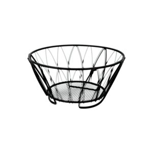 BOWL FRUIT TWIST ROUND BLACK SPECTRUM BOWL FRUIT TWIST ROUND BLACK SPECTRUM
